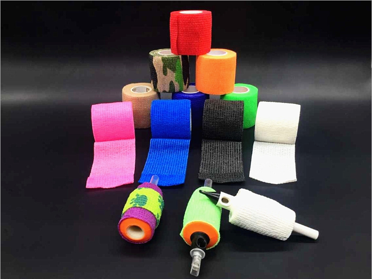 Magic House Tattoo Studio Tattoo accessories Disposable self-adhesive elastic bandage Non-slip handle bandage