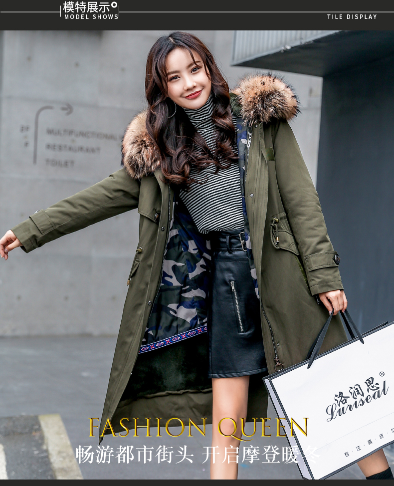 Manteau de fourrure femme LURIESAL    - Ref 3173003 Image 14