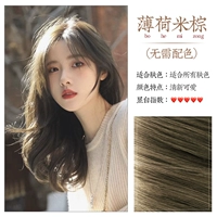 Мятные рисовые пельмени (могут покрыть белые волосы)