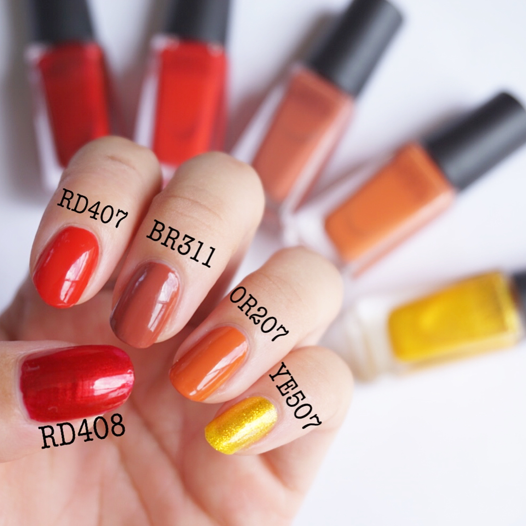 Japan Kose owned nail holic 5ml nail oil BR311 two