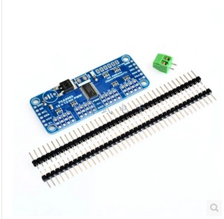 16路PWM舵机驱动板16-Channel 12-bit PWM/Servo Driver I2C 模块