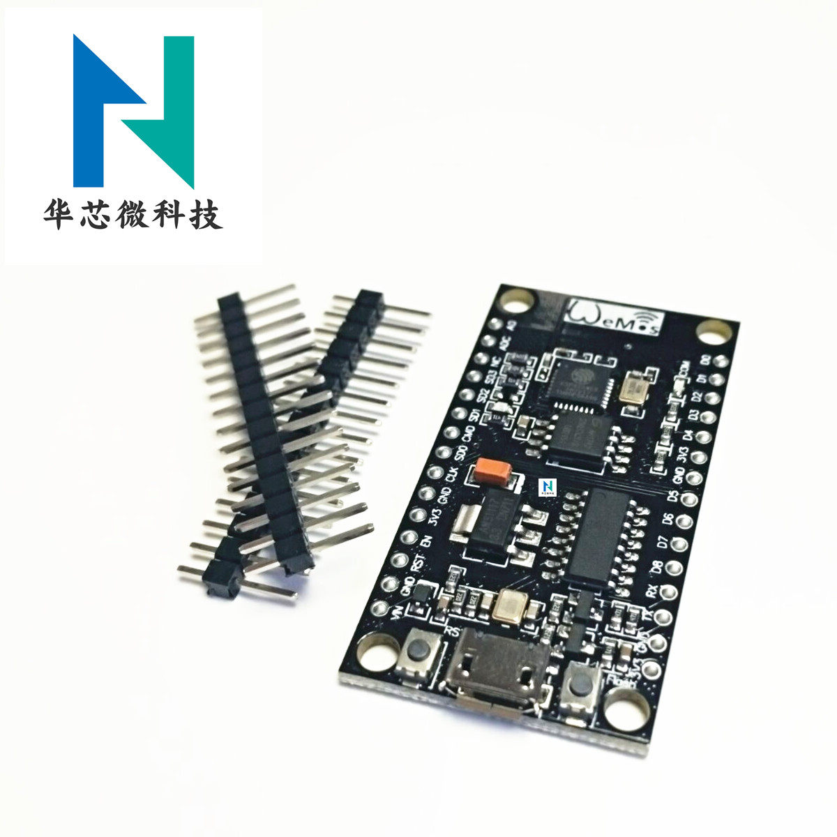 wemos新款340G NODEMCU完全兼容老款ESP8266 32M物联网模块