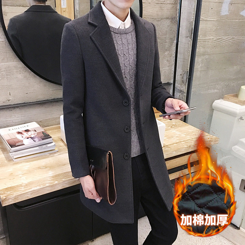 男士春秋西服中年男人单件休闲爸爸加大码外套男式西装中老年