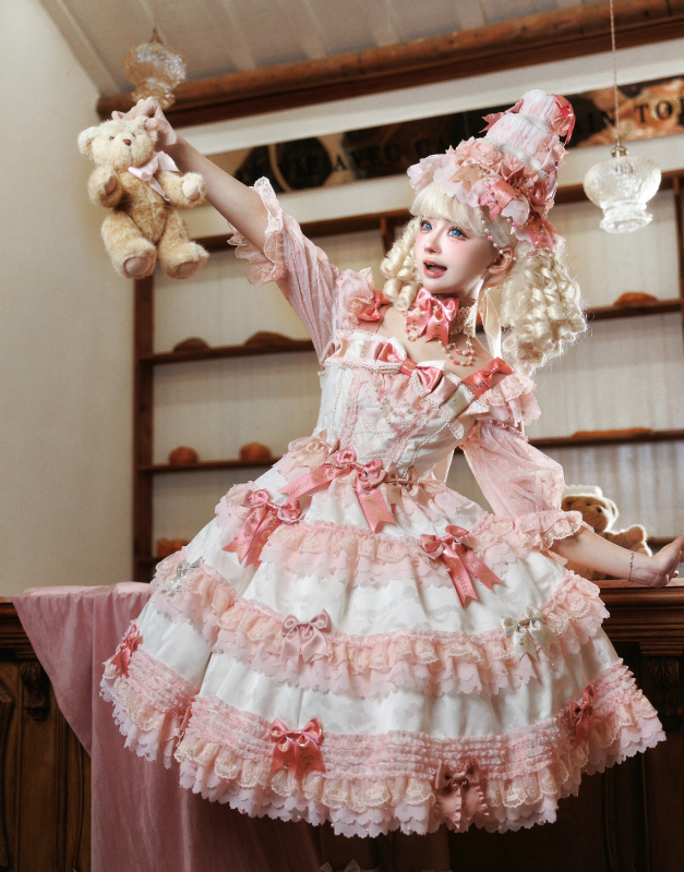 [New in Stock] Classical Doll Anthony Cake Rapunzel Fresh Meat Xiao Long Bao Grand Voyage Jsk/Op
