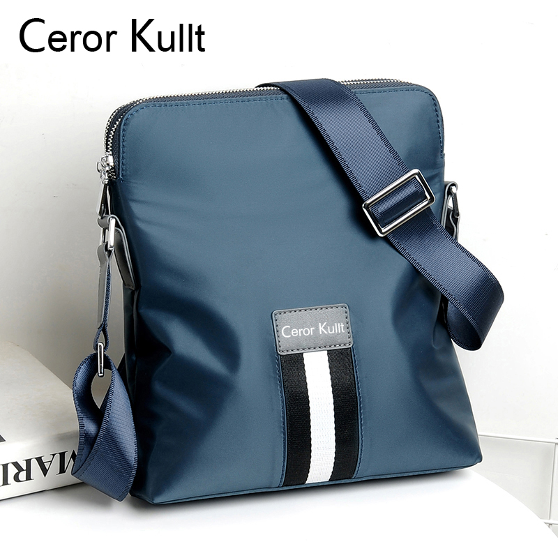 CKoo Men Single Shoulder Bag Business Casual Bag Fashion Trends Large Capacity Han Edition Men's Bag 2021 New Slanted Satchel Bag