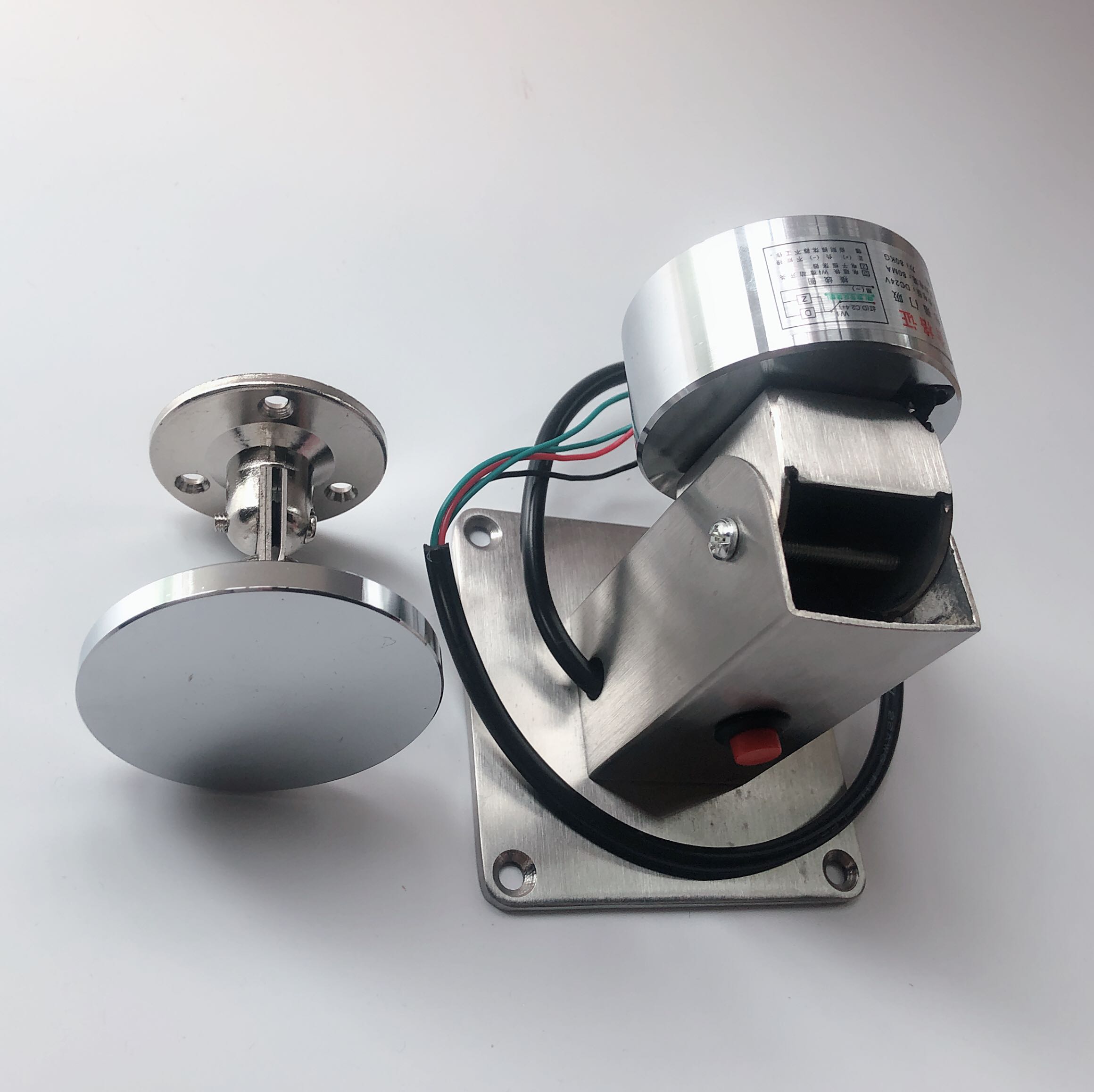 Wanda with frame door electromagnetic door suction fire special electronic door suction with frame glass door door suction mall suction