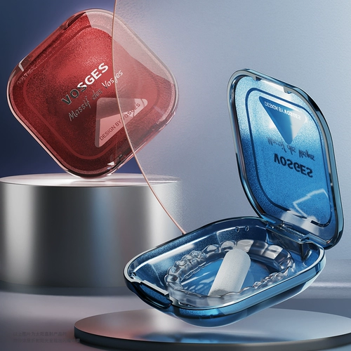 Ортодонтическая большая портативная переносная коробка для хранения для правильного прикуса для брекетов, ортодонтический набор, ортезы