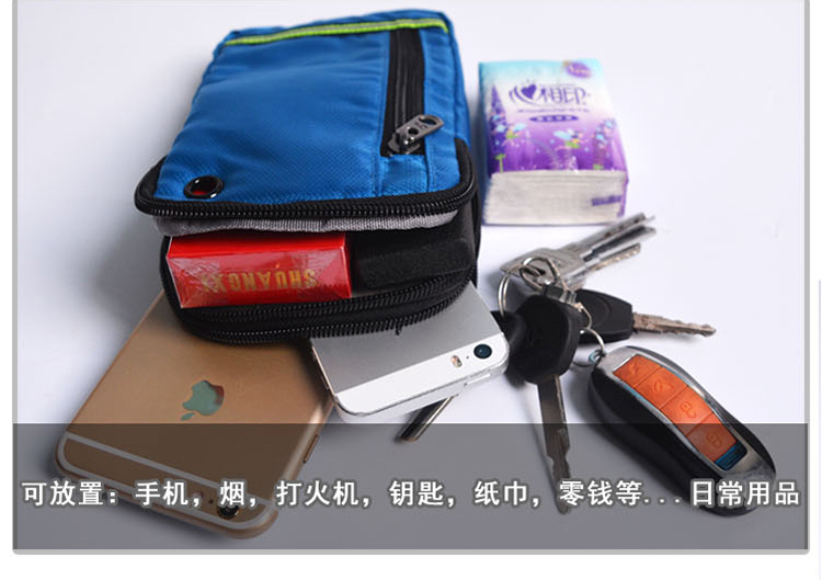 Túi chạy cá nhân đeo thắt lưng túi điện thoại di động đa năng nam và nữ kiểu đơn giản màn hình lớn 6 inch túi điện thoại di động 	mua túi đeo hông	