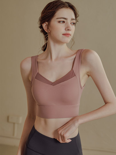 Daddect High-Intensity All-In-One Sports Bra for Women, Shock-Proof Running Yoga Vest, Push-Up Anti-Sagging Bra