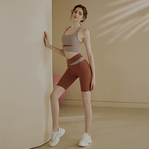 Одежда для йоги, комплект, штаны для тренировок для спортзала, спортивное нижнее белье, популярно в интернете, для бега
