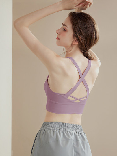 Daddect High-Intensity Sports Bra for Women, Shock-Proof and Anti-Sagging, Running Fitness Bra, All-In-One Yoga Vest