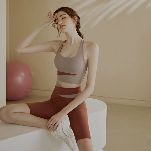 Одежда для йоги, комплект, штаны для тренировок для спортзала, спортивное нижнее белье, популярно в интернете, для бега
