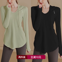 Двух частей (зеленый топ + черный топ)