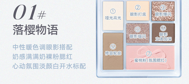 【中国直邮】 NOVO 心愿便利贴美妆套盒(限量版)眼线液笔+眉笔+唇泥+眼影盘 4件装