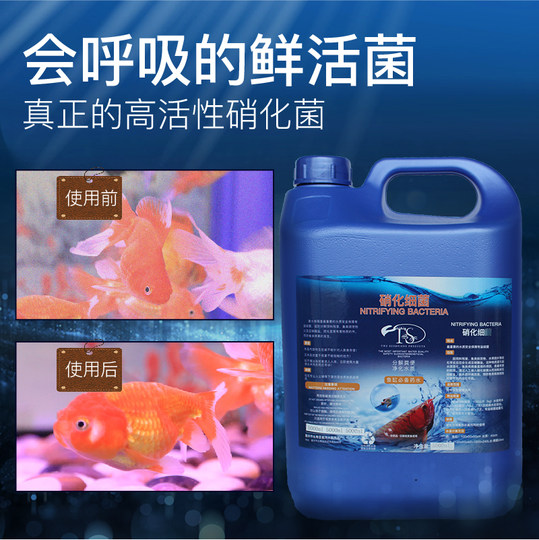 Nitrifying bacteria 5L aquarium digestive bacteria fish tank koi fish pond special vat nitrifying bacteria em raw liquid water purifier