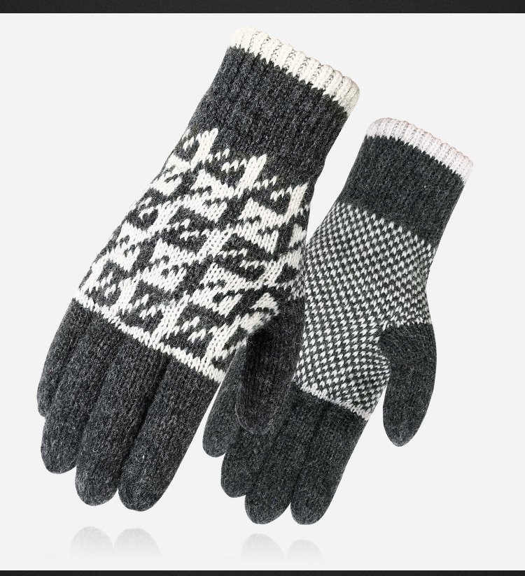 Gants pour homme en Laine Cachemire - Ref 2781709 Image 17