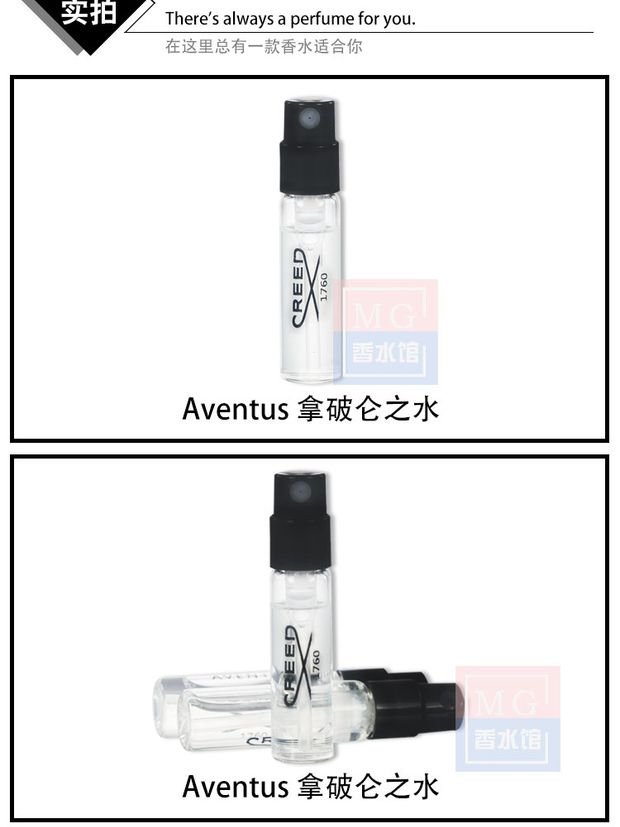 Creed Faith Silver Mountain Spring Napoleon Water Classic Men Nước hoa trung tính Mẫu 2.5ML - Nước hoa nước hoa kilian nữ