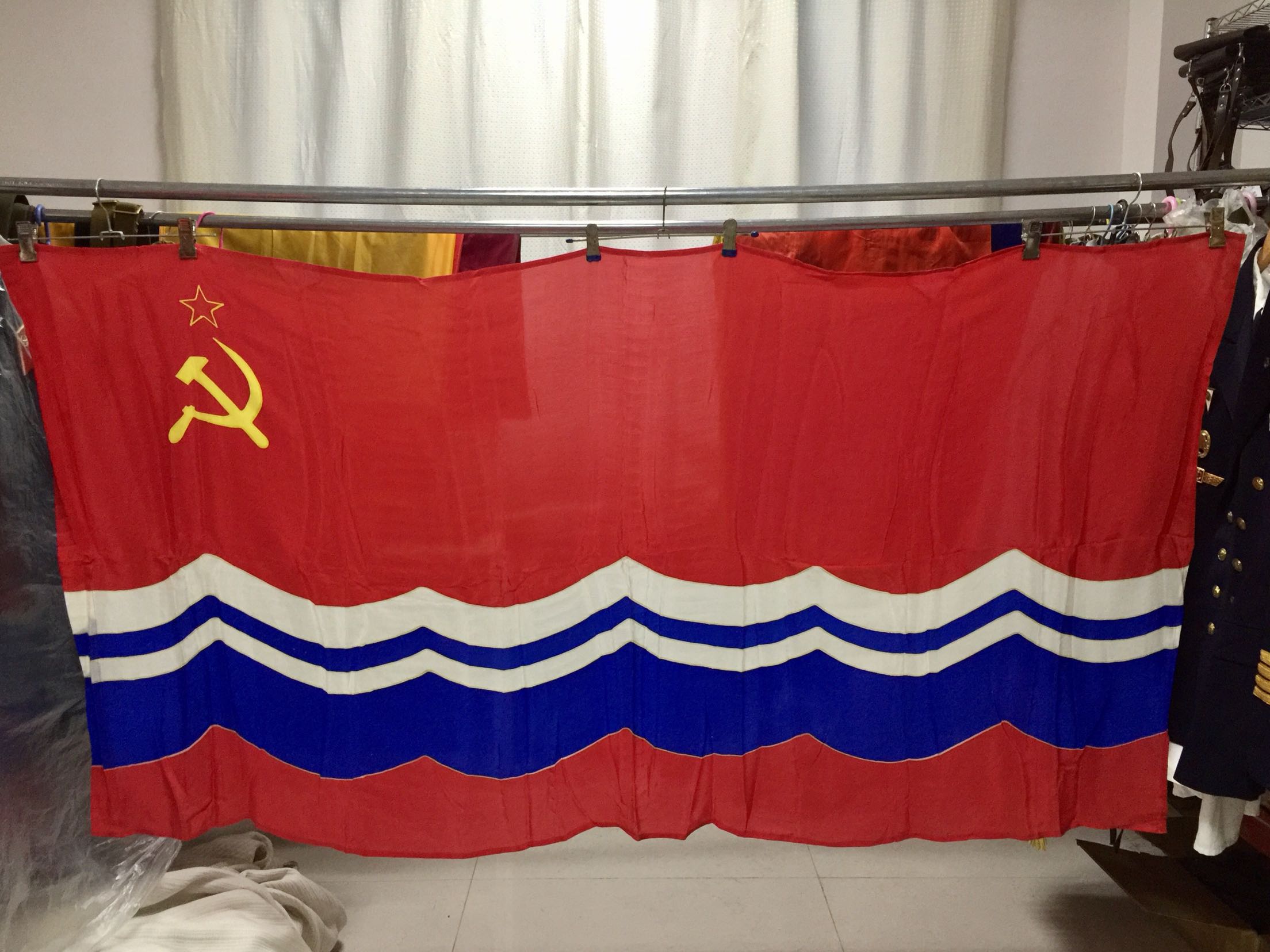 Flag of the Soviet Republic of Estonia during the Soviet period-Taobao