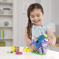 Пластилин 儿童手工益智玩彩泥玩具 小马模具橡皮泥工具diy创意趣味美发套装 OTHER