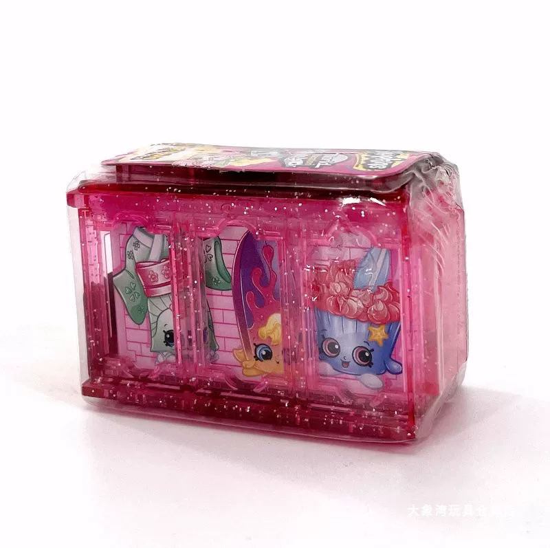 Сюрприз-бокс (Shopkins) коллекция «Шоппинг эльф» и супермаркет, маленькие фигурки