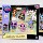 Детский игровой домик игрушки Littlest Pet Shop to Q Домик для домашних животных сцена погони за бабочками Обеденный набор на берегу моря mini 2