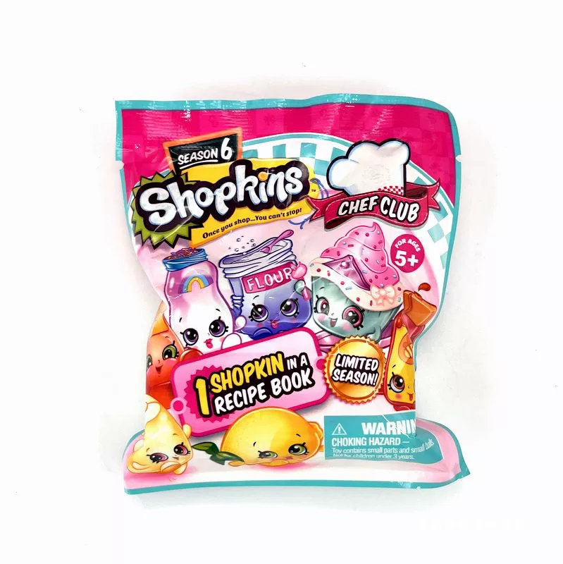Сюрприз-бокс (Shopkins) коллекция «Шоппинг эльф» и супермаркет, маленькие фигурки