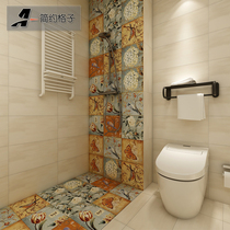 Personnalité Fleurs peintes à la main Fleur doiseaux Brick Kitchen Balcony Toilet Imitation Restaurant Brick ancien Contexte Mur Tiles 300x300