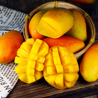 海南三亚贵妃芒10斤芒果新鲜包邮当季树上熟整箱小红金龙现摘水果