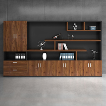 Office furniture plate cabinet bookcase 20-meter-high information rack cabinet wooden finishing multilayer floor cabinet