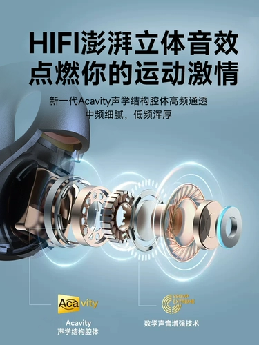 2022 Новая Bluetooth -гарнитура костная проводимость Ультра -полковая резервная выносливость не в ухе