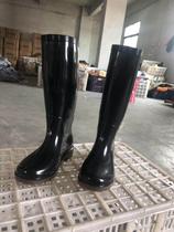 Rain boots waterproof non-slip water boots mens fashion rubber shoes mens rain boots water shoes mens shoes fishing shoes