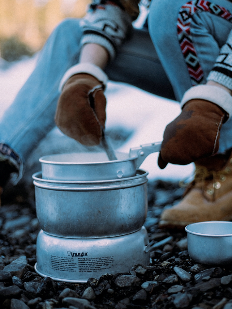 bếp ga du lịch Thụy Điển Trangia bão bếp hợp kim nhôm cồn gas bão bếp Bộ nồi dã ngoại ngoài trời bếp cắm trại bếp củi du lịch bếp củi camping 