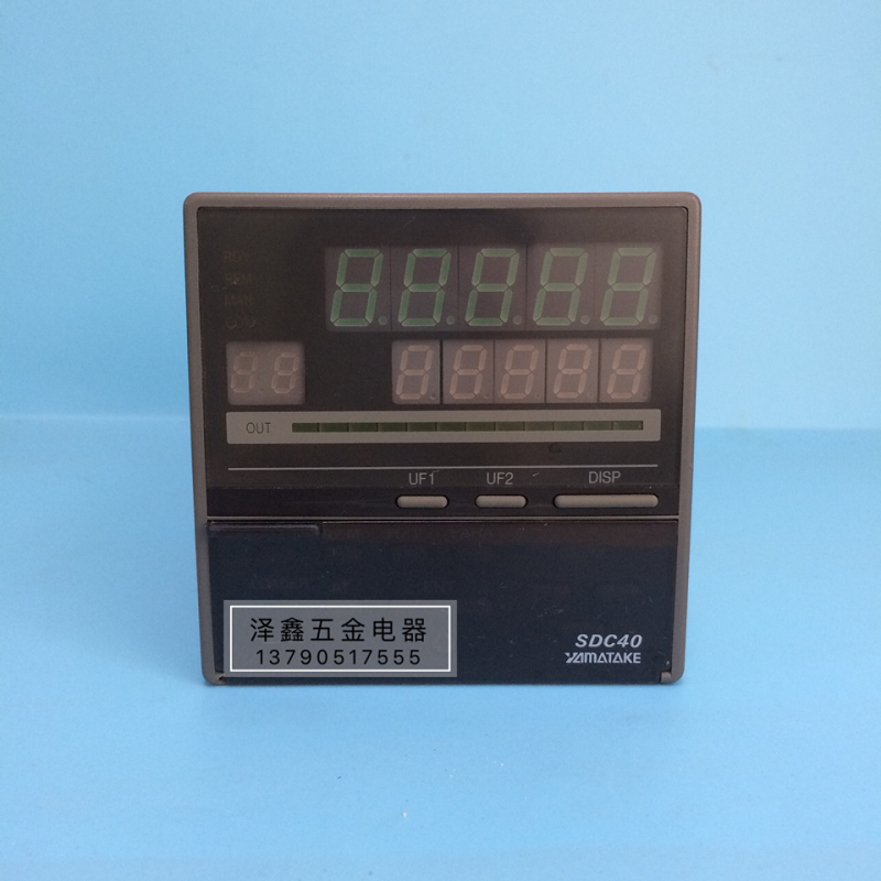 Originally installed azbil Shanwu temperature-controlled table SDC40 C40A5G0AS01000 Controller