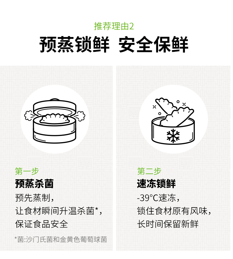 必品阁 王饺子 韩式速冻水饺组合 490gx6袋 券后99.9元包邮 买手党-买手聚集的地方