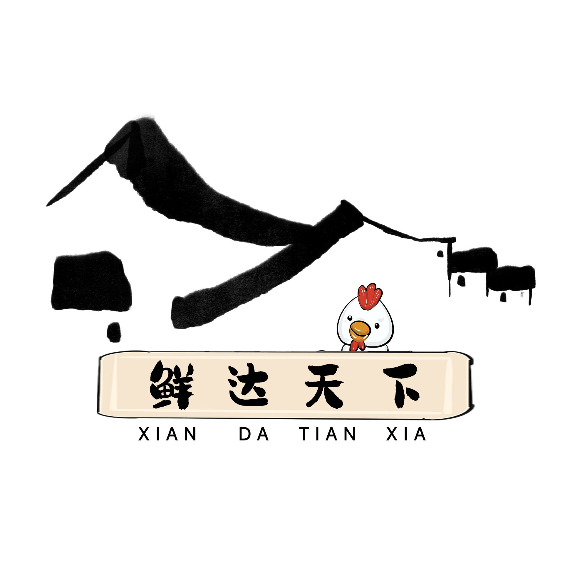 鲜达天下的LOGO