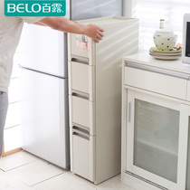Narrow cabinet crevice storage cabinet Drawer Toilet crevice cabinet crevice shelf Toilet cabinet locker