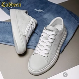 Трендовая белая обувь, кроссовки, мужская летняя спортивная обувь для отдыха на платформе, осенняя