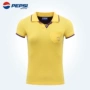 PEPSI Pepsi sê-ri bóng đá thể thao POLO áo sơ mi nữ mùa hè Áo thun cotton tay ngắn 05940246 áo polo nam trang