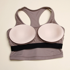 Вкладыши в бюстгальтер conch胸垫瑜伽服专用吸汗透气聚拢抑菌替换内衣小胸海绵胸罩垫子