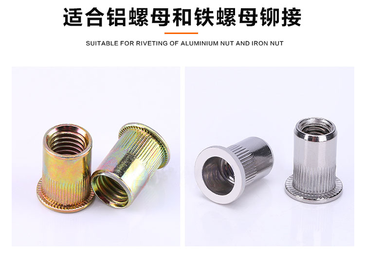 Súng đinh tán tự động pin lithium pin đinh tán điện nut súng kéo nắp lấy lõi đinh tán công cụ khoan điện cơ - Công cụ điện khí nén