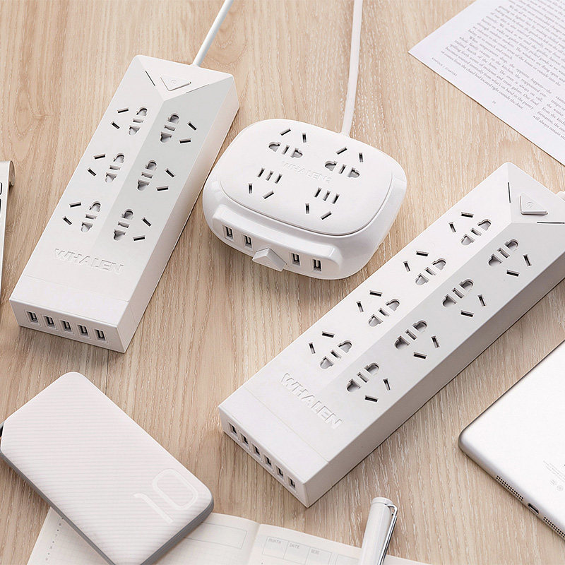 Gallop Creative Plug-in Multifunction USB Power Socket With Wire Row Extension Cord Home Patch Extension Cord