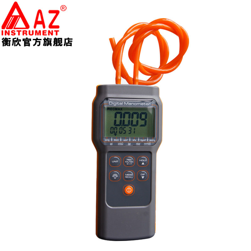 Hengxin AZ82152 high precision digital pressure gauge precision electronic pressure meter digital micro pressure meter pressure difference instrument