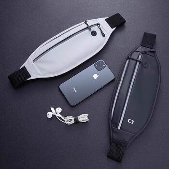 Outdoor sports waist bag waterproof invisible multi-function