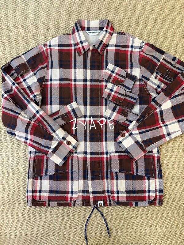 Bape Kimura Ge Ten-Pocket Workwear Jacket Bape Kimura Ge Ten-Pocket Workwear Jacket