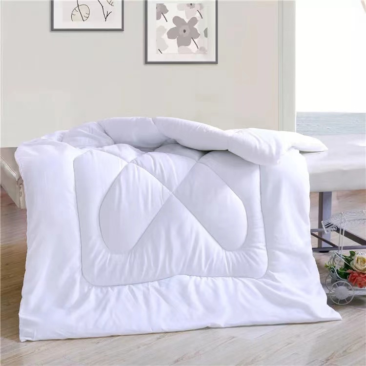Hospital Medical nursing home Hostel Student Dormitory Silk Cotton Quilted Bedding Quilt Core Single 1 5m Mover bedding quilted by mat