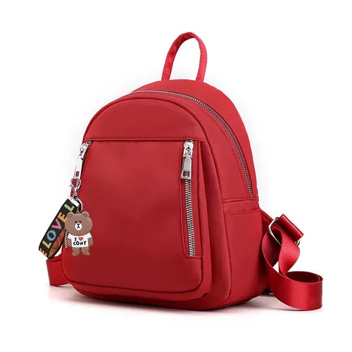 Рюкзак, модная универсальная нейлоновая сумка через плечо для отдыха, ткань оксфорд, в корейском стиле