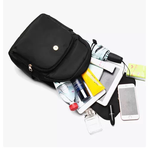 Водонепроницаемая сумка через плечо, демисезонный школьный рюкзак, ткань оксфорд, в корейском стиле