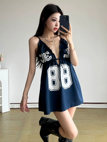 KLIOU Платье для отдыха, мини-юбка, европейский стиль, в цветочек, по фигуре