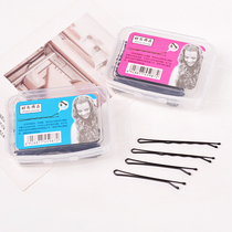 Word clip black hair clip Hair accessories bangs clip Hair card small black clip clip jewelry edge chuck Hair headdress