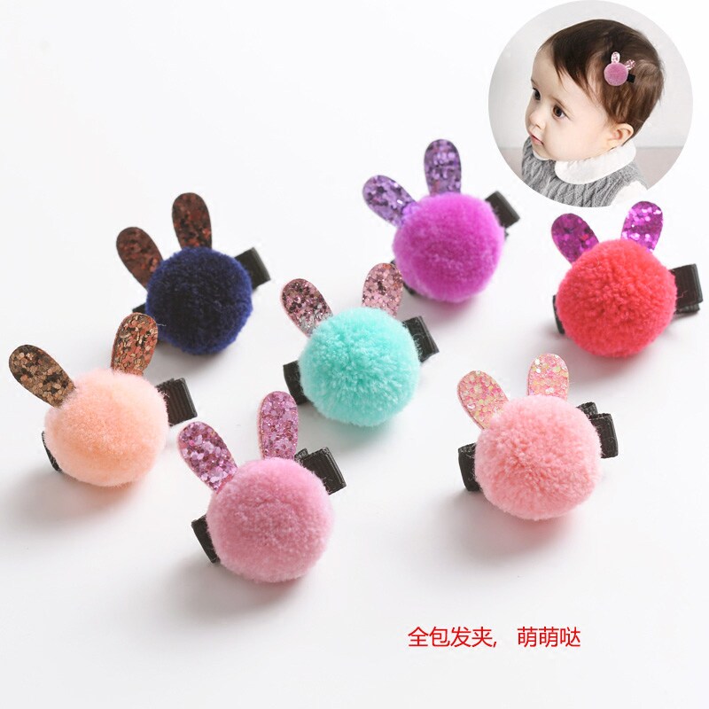 Children hair accessories Baby clips Head accessories Clips South Korea Cute Cartoon Girl Hair Clip Hair Clip Baby Hairpin Small Clip